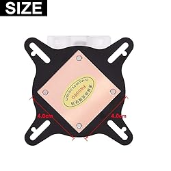 ASHATA GPU Water Block Water Cooling Cooler Acrylic