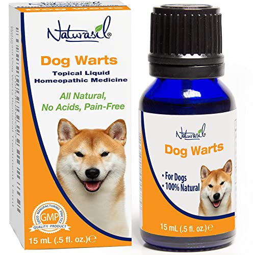 Dog Wart Remover By Naturasil — 100 Natural Wart Remover For Pets Rapidly Remove Warts Pain