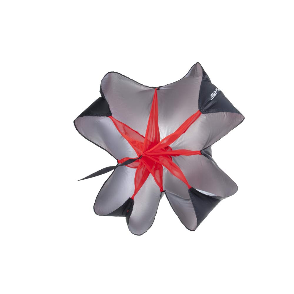 Artze Wall Art Pure2Improve Unisex Pure Speed Chute, Black/Red, One Size