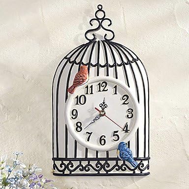 Dudu Modern Style Birdcage Wall Clock