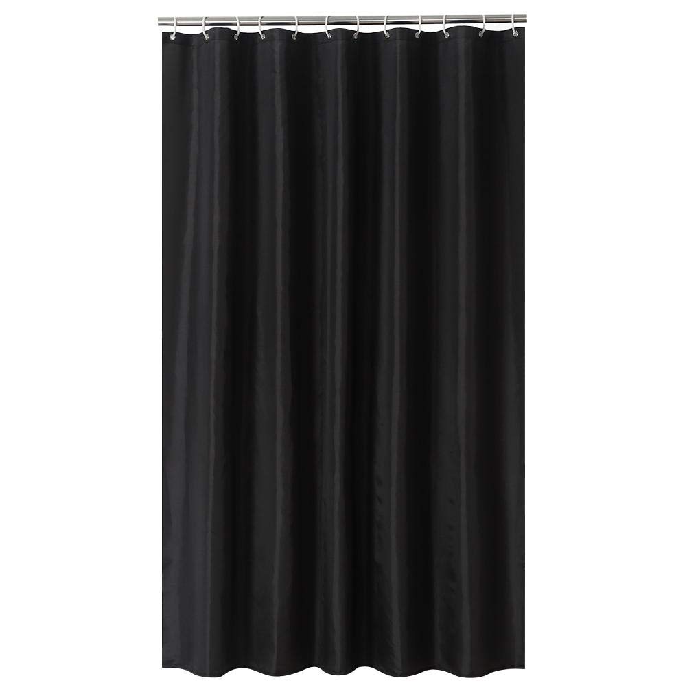 Shower Curtain, Black Wall Pattern Bathroom Shower Curtain with 12 Hooks Bath Curtain Durable Waterproof Fabric Bathroom Curtain for Bathroom(180 * 180CM)