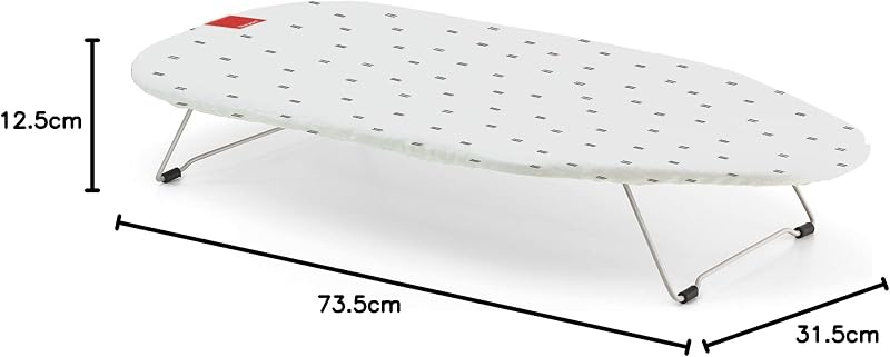 | Tábua de Passar de Ferro | Compacta Dobrável | Malha Metálica | Válido para Enforcamento | Impresso | Dimensões: 73,5 x 31,5 cm — foto 4 de 4