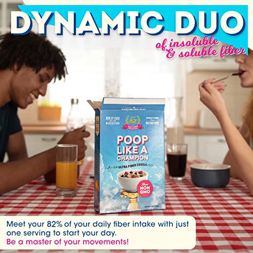 Poop Like A Champion Healthy Choice Ultra High Fiber Cereal A Low