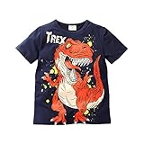 Baby Boys T-Shirts Jurassic Dinosaur Tyrannosaurus