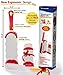 Brush for Pet Hair and Lint Remover with Self-Cleaning Base - Cat and Dog Hair Remover Brush for Clothes, Furniture and Carpet (No Sticky Rollers, More Time for Grooming & Cuddles with Your Pets!)