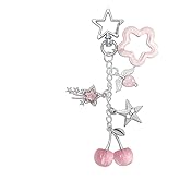 Nalefow Keychain Cherry Bag Charms Purse Charms Keychains Women CuteCherry Accessories keychians for Keys Bags Purses Gift