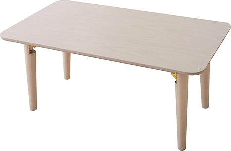 Amazon Co Jp エムール テーブル 長方形 Mサイズ 80cm 45cm ホワイトウォッシュ おりたたみテーブル 折りたたみデスク ミニ テレワーク 在宅ワーク 小ぶりの折りたたみテーブル ホーム キッチン