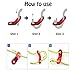 20 PCS Tent Cord Tensioner ,8 Pieces Tent Stakes,Camping Accessories Tent Rope Adjuster Guy Rope Tensioner Rope Adjuster for Camping Tent Canopy Tent Tabernacle Lodge Random Color