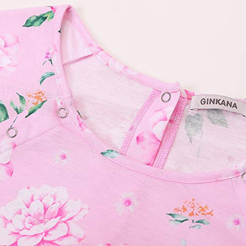 GINKANA Labor and Delivery Maternity Hospital Gown and Pillowcase Set for Maternity Hospital Nursing