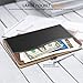 MoKo Universal Case for 7 - 8 Inch Tablet- Slim Folding Stand Folio Cover PU Leather Protective Case for 7 - 8 Inch Touchscreen Tablet with Document Card Slots and Stylus Pen Loop, Black & Brown