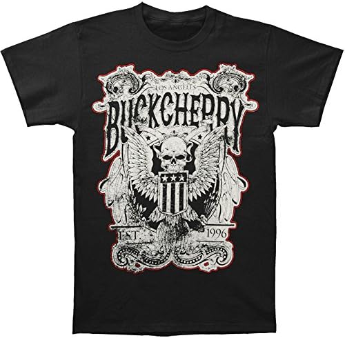 Buckcherry Men's Crest 2013 Tour T-shirt Medium Black