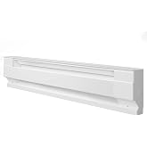 Cadet F Series 36" Electric Baseboard Heater (Model: 3F750W, Part: 09952), 2560/1925 BTU, 240/208 Volt, 750/563 Watt, White