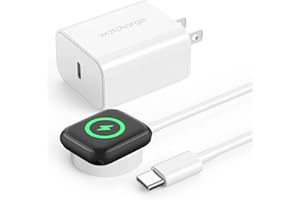 WATCHARGE 2024 Upgraded for Apple Watch Charger USB C iWatch Charger Magnetic Fast Charging Cable USB C Charger Block 20W Compatible with Apple Watch Series 10/9/8/7/6/SE/SE2/5/4/3/2/1 Ultra-3.3FT