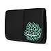 BAGSMART Hanging Travel Jewelry Roll Bag with Zippered Compartments for Earrings & Necklaces & Ring, Blue