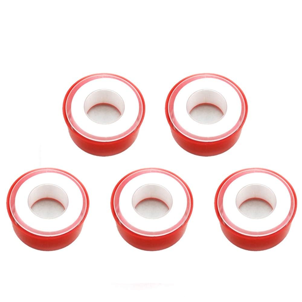 GCQ Teflon Tape, Thread Seal Tapes, PTFE Thread SealTape for Plumbers SealantTape for Leak Water Pipe 3/4 inch x 790 inch (5 Pack/White)