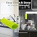 Silicon Handle Holder for Frying pans,Handle Cover,Protection Sleeve,Heating Isolated To 240 Degree,Standard Size, Easy Store,Idea Hot Handle Protection for Hommate Metal Frying Pan,Skillet&Cookware.