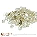 Golden Flame 1/2-Inch x 10-Pound (Fire Glass) Gold Reflective