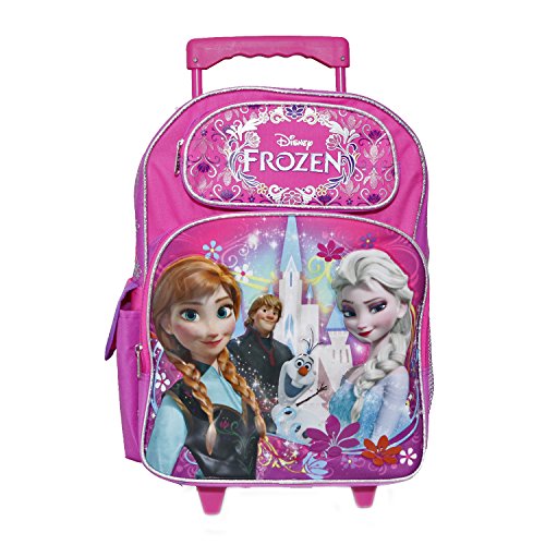 Ruz Disney Frozen Roller Backpack Bag - Not Machine Specific