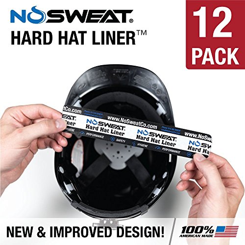 Buy [New Design] No Sweat Hard Hat Sweatband / Liner / Sweat Absorber