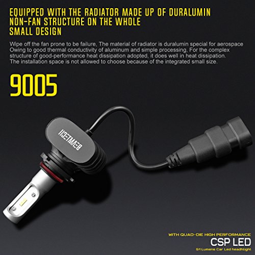 4 BEAMTECH+Headlight+8000Lumens+Extremely+Conversion