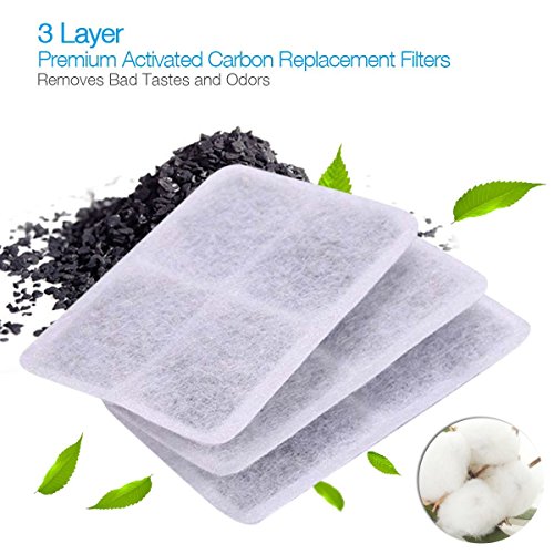 isYoung Cat Water Dispenser, Pet Fountain Ultra Quiet Drinking for Cats