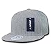 DECKY 6 Panel Flat Bill Trucker Cap