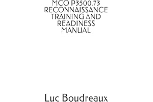 MCO P3500.73 RECONNAISSANCE TRAINING AND READINESS MANUAL