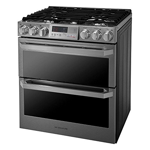 LG dual fuel double oven range - Image 2