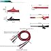 12-in-1 Electronic Test Lead Kit, LIUMY Alligator Clips Specialties Automotive Test Lead Kit, Automotive Test Probe Kit, Electronic Universal Multimeter Probe Test Leads