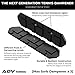 ADV Tennis Vibration Dampener | Set of 3 | Ultimate Shock Absorbers for Racket and Strings | Premium Quality, Durable, and 100% Reliable | Newest Technology (Midnight | Max Sorb 3-Pack)