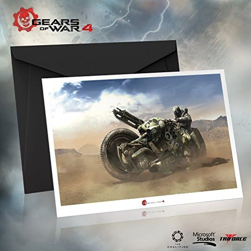 Gears of War 4 Collector's Edition AJ Fenix The Outsider Lithograph [Amazon Exclusive]