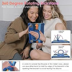 DETUOSI Silicone Case for TCL 10.36 inch with