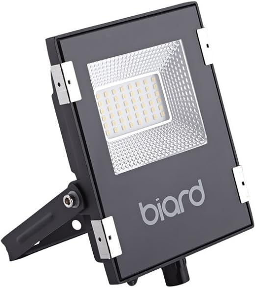 Biard Faro Foco Proyector Extra Plano LED de Seguridad IP65 Negro ...