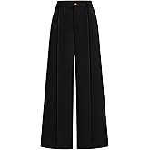 Zenlonr Womens Wide Leg Pants 2025 Casual High Waist Long Palazzo Trouser Loose Business Work Pants Summer Clothes