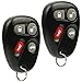 Car Key Fob Keyless Entry Remote fits 2000 2001 2002 2003 2004 Saturn L200, LW200, L300, LW300 (LHJ009), Set of 2