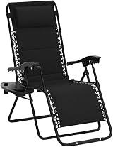 SUNMER Sun Lounger Padded Garden Chairs Set of 2 Zero Gravity Adjustable 30-90° view 4