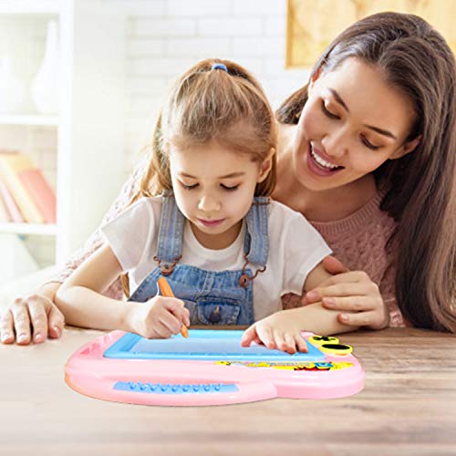Magnetic Doodle Board with Enclosed Back Panel for Toddlers, Travel Size Magnetic Thicken Drawing Writing Tablet-Erasable Mini Sketching Pad Creative Toys with 2 Stamps for Kids Birthday Gifts - Thumbnail 6