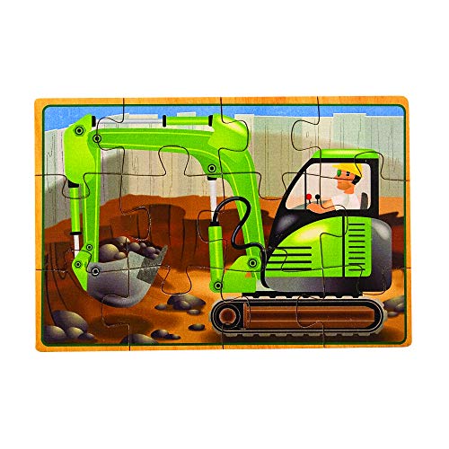 4 Melissa+Doug+Construction+Vehicles+Puzzles