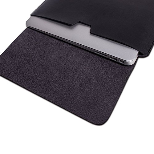 Eleoption Microfiber Soft Leather Laptop Sleeve Slim Case Cover