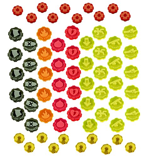 Litko Game Accessories Hive City, Combat Token Set (65)