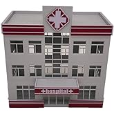 Outland Models Railroad Scenery Modern Medical Centre Hospital Building HO Scale