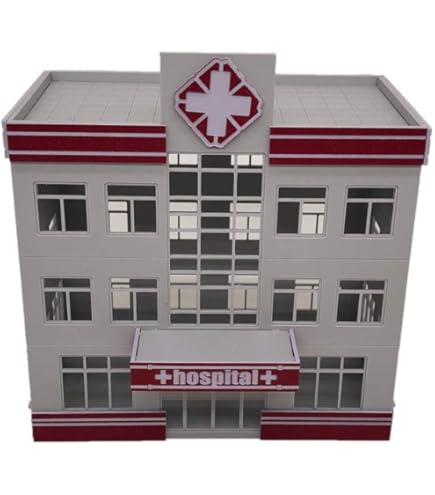 Outland Models N-Scale Miniaturgebäude – City Style Restaurant Für Modelleisenbahn-Landschaft