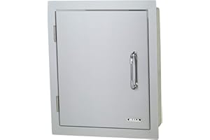 Bull Outdoor Products Left Swing Door, Stainless Steel