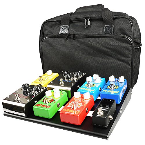 Mr.power tm guitar pedal board case 13.8"x11"…