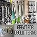 Strongman Tools Strong Magnetic Hooks Heavy Duty Magnet Hooks for Hanging - with Neodymium & Non Scratch Adhesive - Magnetic Hook for Cruise, Wall, Locker, Hanger and More - 6 Pack Set, 30 lbs