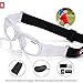 ROCKNIGHT Kids Safety Glasses Basketball Goggles Sports Prescription Glasses for Volleyball Football Soccer 0855 Transparent