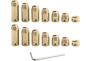 TNAIYH Motorcycle Wheel Weights Refill Kit, 14PCS Brass Tire Spoke Balance Weights Refill Sets with 1 Wrench, Motorbike Tire Accessories, Compatible with Super Moto or Other Spoked Wheels