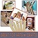 Coffee Stirrer Sticks, 1000pc, 5.5 Inches, 100% White Birch Wood Great for Mixing Coffee and other Drinks and Beverages, by Fedmax.