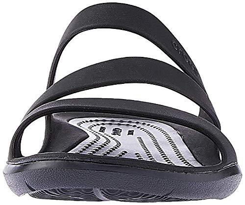 Crocs Black Swiftwater Sandal for Women - Image 11