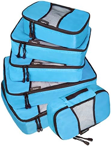 Bagpake 6 Set Packing Cubes-Travel Luggage -2 Extra large,2 Medium,2 Small